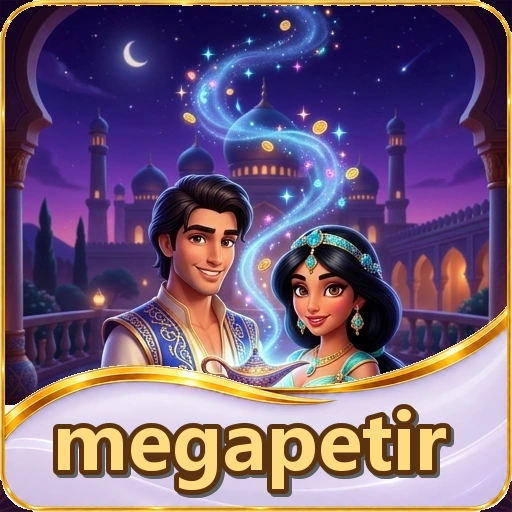 Tampilan menu katalog game megapetir di Android